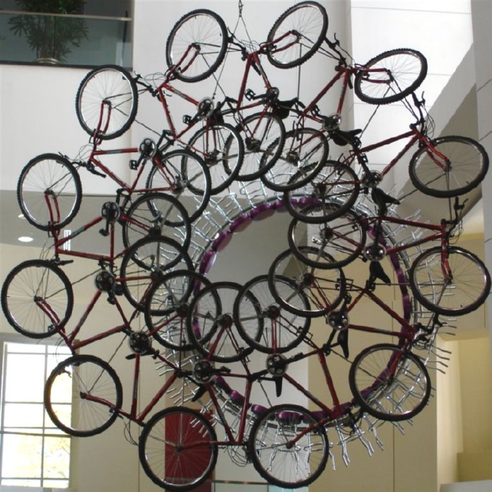 bicycle sculpture